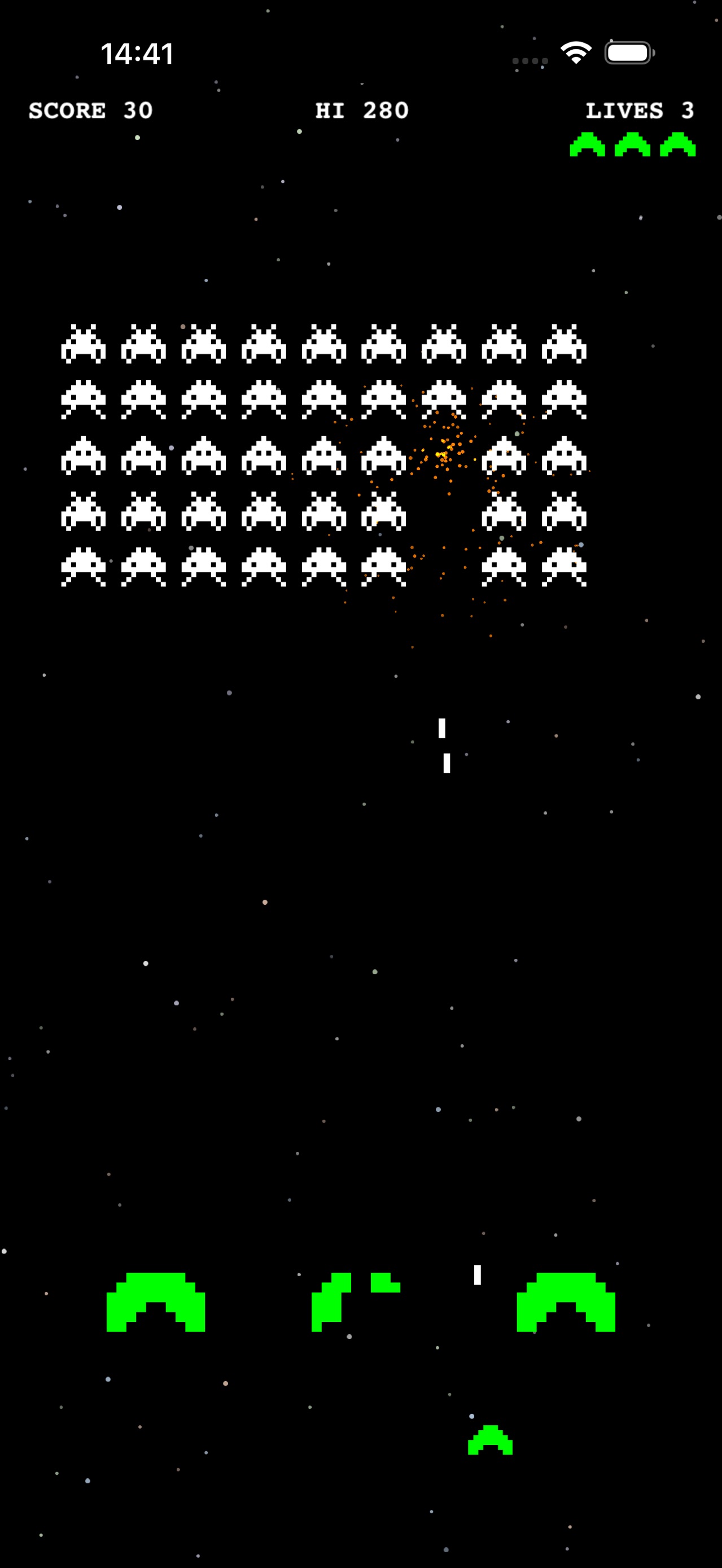 Alienwelle in SpaceVerwenders